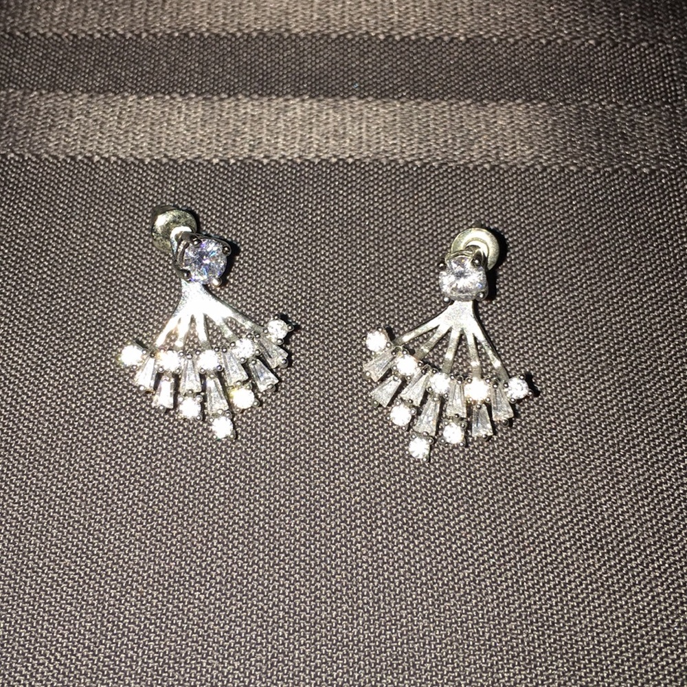 Express Baguette Drop Earrings